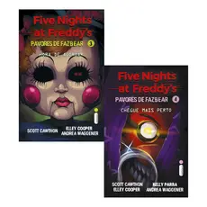 Kit Pavores De Fazbear, De Scott Cawthon. Editorial Intrínseca, Capa Mole, Edição Regular Em Português, 2024