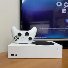 XBOX SÉRIES S 512GB CONTROLE ORIGINAL NOTA FISCAL E GARANTIA