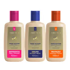 ANEETHUN KIT 3 CREMES DE SILICONE LINHA A 100ml (CREME DE BOLSA)
