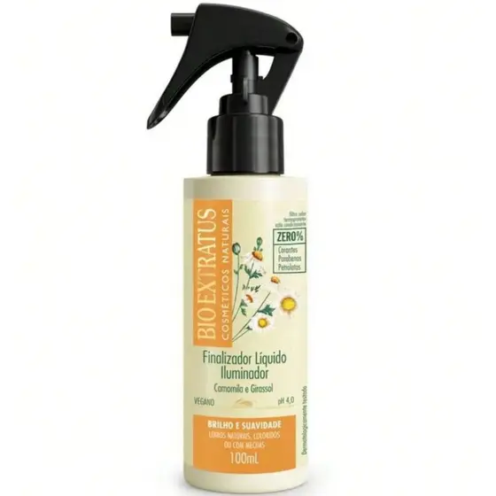 Finalizador Spray Camomila Bio Extratus 100mL (finalizador e iluminador
