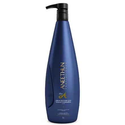 Creme De Silicone Linha A 1L Profissional Lavatório Tratamento Capilar Tutano Keratina - ( ANEETHUN )