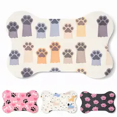 Tapete Para Comedouro Pet Chachorro Gato Antiderrapante Grande 40x60