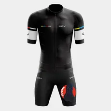 Conjunto Ciclismo Masculino Kit Camisa Premium Short Bermuda Forro Espuma Bike Pedalar