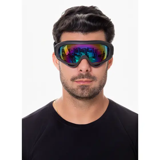 Óculos Jet Ski Snowboard Paintball Moto Esqui Esportivo Uv