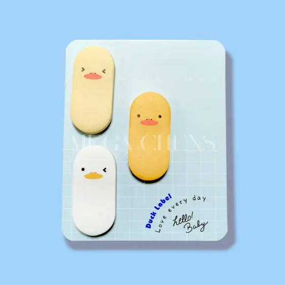 Bloco de notas Adesivo Marcador De Página Flag Animais Pato Duck Patinho