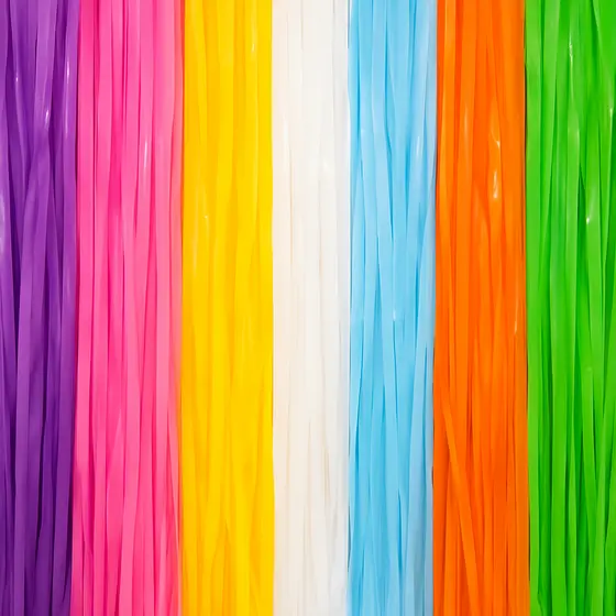 Cortina Neon Candy 2x1 – Kit Decorativo para Festas Neon e Aniversários