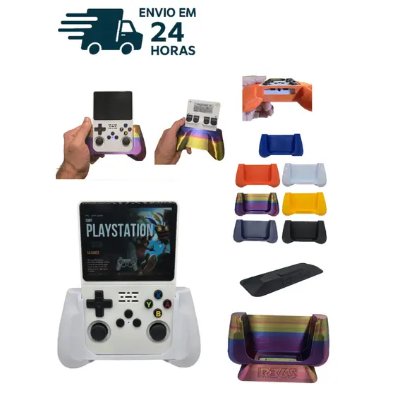 Grip + Base de Mão Ergonômico R36S - Assessório Para Jogar com Mais Precisão e Conforto