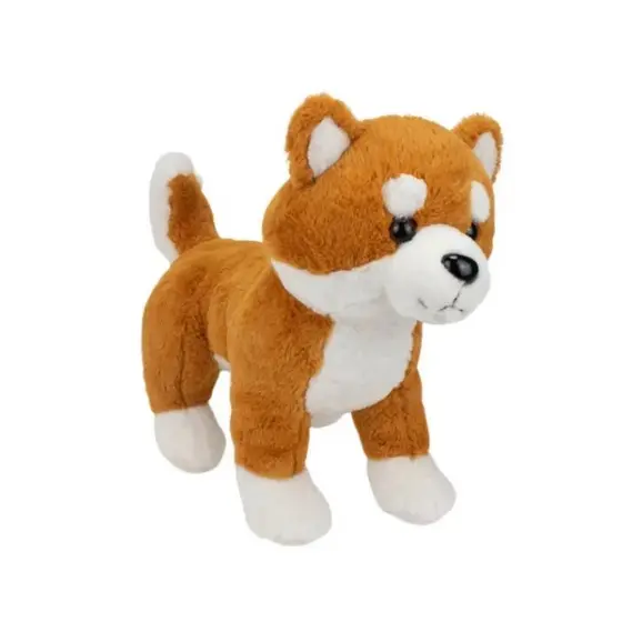 Pelúcia Cachorro Shiba Levantado 35cm
