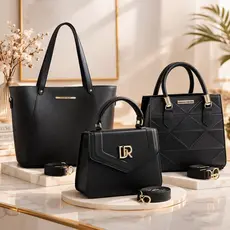 Kit 3 Bolsas Femininas Luxo Alça Transversal Bolsa Grande Média Pequena Elegante Tendência 2026