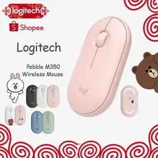 Logitech M350 M330 Mouse Sem Fio Bluetooth Silencioso Plus Gaming Mouse Com Plug-and-Use Adaptador Receptor USB