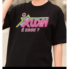 Camiseta Que xou da xuxa é esse? 100% Algodão unissex Meme Que show da xuxa é esse? pink Neon