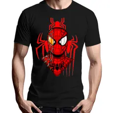 Camisa Spider-Man Estampada Homem Aranha Camiseta Premium
