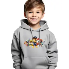 Moletom Infantil Patrulha Canina Paw Patrol Casaco Bolso Criança Canguru Com Capuz Envio Imediato