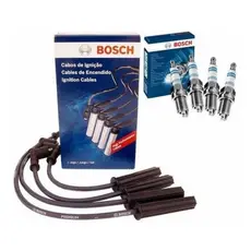 Kit Jogo Cabo E Velas Renault Logan Sandero Symbol 1.6 8v  F00099c135