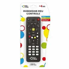Mordedor Controle Remoto TV pais&filhos Denticao Bebe Antistress Gengiva