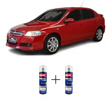SPRAY AUTOMOTIVO Vermelho Beta GM + SPRAY VERNIZ 300ML