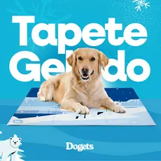 Tapete Pet Tamanho G 110x70cm Cachorro Gato Verão Calor Dias Quentes