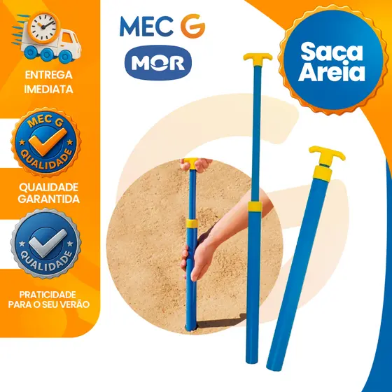 Saca Areia Mor Furador de Pressão Suporte Guarda-sol Sugador Areia Verão
