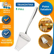 Fatiador Para Queijos Plaina Cortador De Queijos Fino Aço Inox  Resistente Utility Tramotina