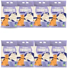 Areia Para Gato Tofu 2 kg Vegetal Higiênica Antiodor Areia Gato Premium Sanitária