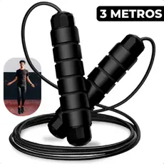 Corda de Pular Profissional 3 Metros Academia Treino Funcional
