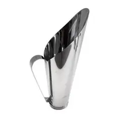 Kit 2 Conchas P/ Cereais Em Inox = 1 De 250g + 1 De 500
