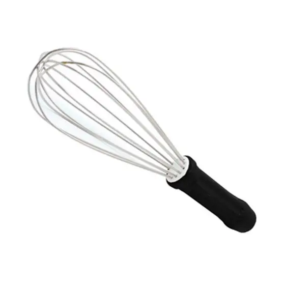 Batedor Fue Tipo Pera Profissional Resistente 25cm - Preto