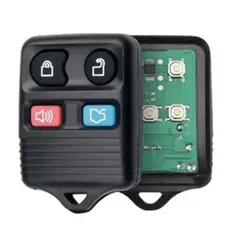 Controle Remoto Alarme Ford Ka Fiesta 4 Botões Capa Configurável Brinde Bateria