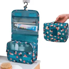 Necessaire Viagem Bolsa Travel Maquiagem Gancho 9 Divisórias