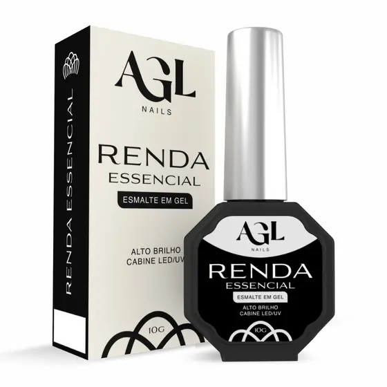 Esmalte em Gel AGL Nails 10g Alto Brilho Cabine LED/UV