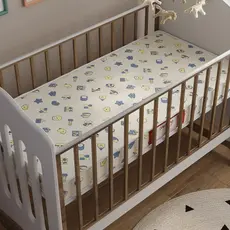 Colchão Baby para Berço D18 Impermeável 130x60x7cm Infantil Conforto e Proteção - Ofertamo
