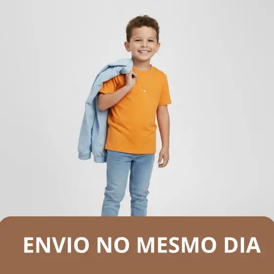 calça infantil jeans menino masculina modelo jogger infantil jeans claro