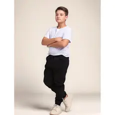 Kit 2 Calças Jogger Infantil Masculina Elastano e Punho Elastico Bolsos Laterais Moda infantil menino 2025