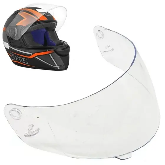 TSF | Viseira Cristal EBF New Spark - E0X eox e17