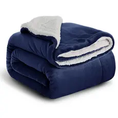Coberdrom Casal Queen Sherpa Edredrom Pele de Carneiro 2,40m x 2,20m