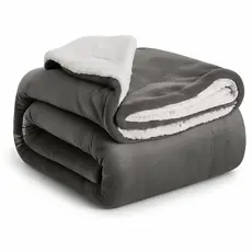 Coberdrom Sherpa Casal Queen Edredom e Cobertor Grosso Inverno 2,40x2,20m