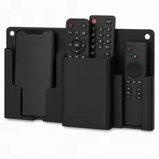 Suporte Porta Controle Remoto Celular Tv Ar Triplo Parede