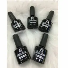 Esmalte em Gel cor preto Uv Led 10ml Secagem na cabine atacado Preto