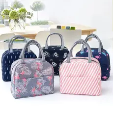Bolsa Térmica Com Alça Para Marmita Maquiagens Cosméticos Multiuso Viagem Fitness Academia Portátil Top