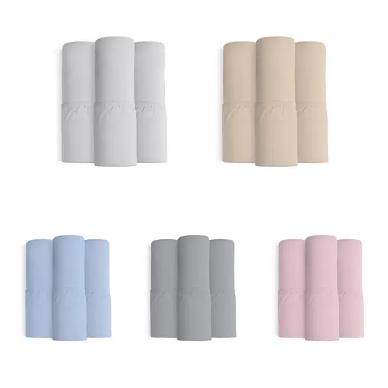 Kit 2 Lençol De Berço Americano Avulso Malha 100% Algodão Cores