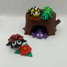ARTICULADOS INSETOS LEGAIS - DONA ARANHA - ABELHA - LAGARTA E JOANINHA