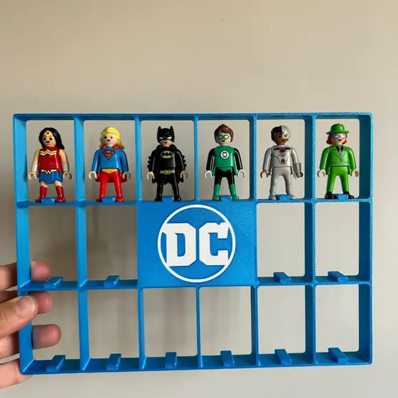 Expositor de Bonecos Playmobil / Kinder Ovo - Organizador Colecionáveis