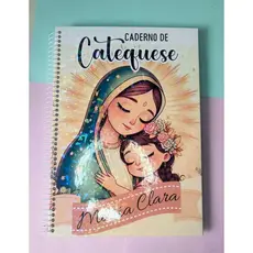 Caderno Universitário Personalizado Catequese/ Capa dura / 100 folhas