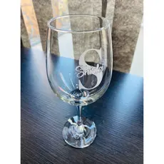 Taça De Vinho Personalizada Gravação A Laser Presente Casamento Padrinhos Namorados Brinde
