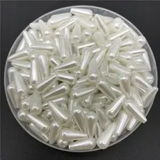 Gota Finalizadora para tiara de tubo de strass pacote c/100gr Creme