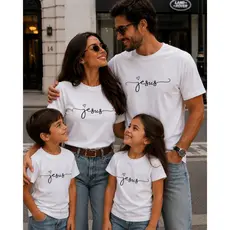 Camiseta Blusa Blusinha Feminina Masculina Infantil Unissex Estampada Plus Size Jesus Igreja Trabalho Dia Noite