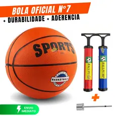 Bola de Basquete Oficial Sem e Com Bomba De Encher Bolas Basketball