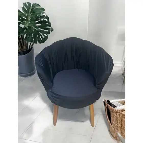 Capa Para Poltrona Pétala Concha Sala Quarto Recepção Varias Cores