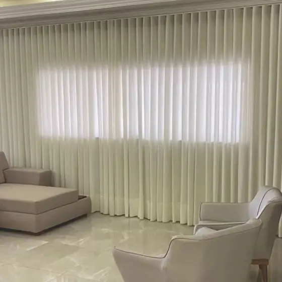Cortina Trilho Suiço Gaze de Linho Flame 4,00 x 2,80 para Sala para qQarto Elegancia e Leveza Luxo