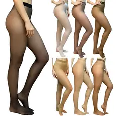 Meia Calça Transparente Fina Fio 20 Ajuste Perfeito Daniela 018